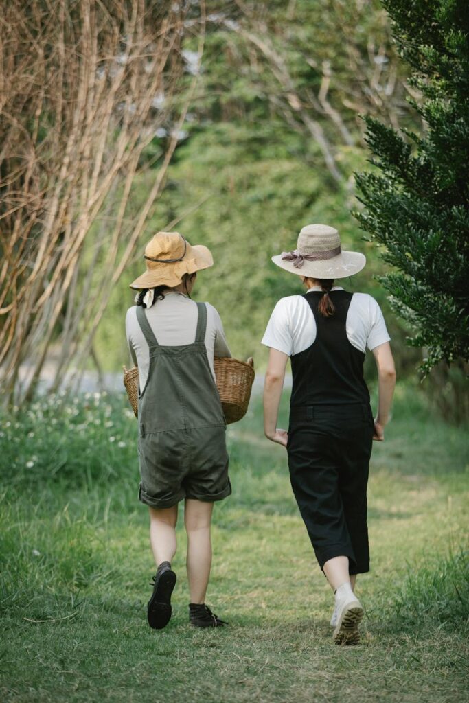 Women in nature