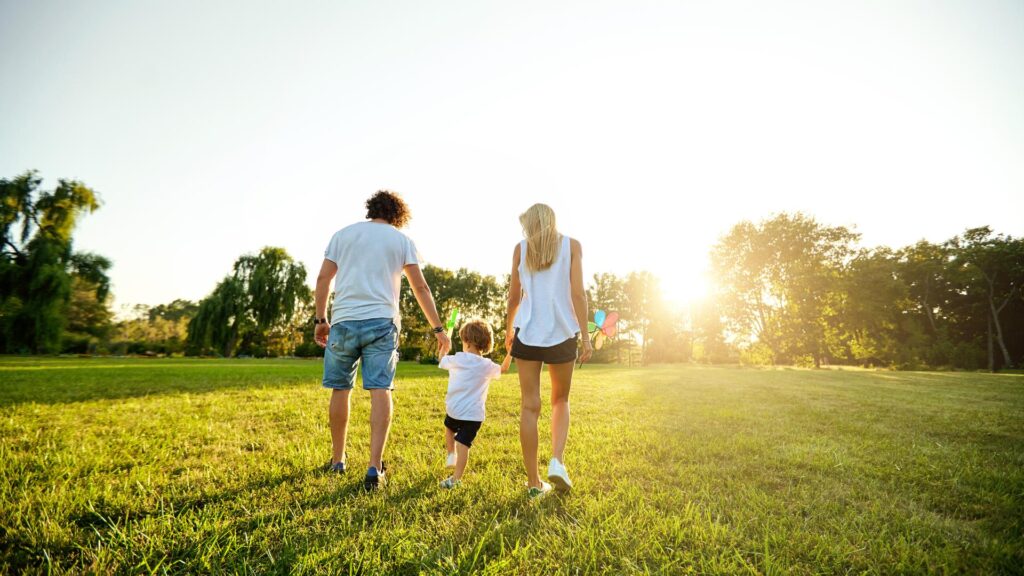 Green steps , family